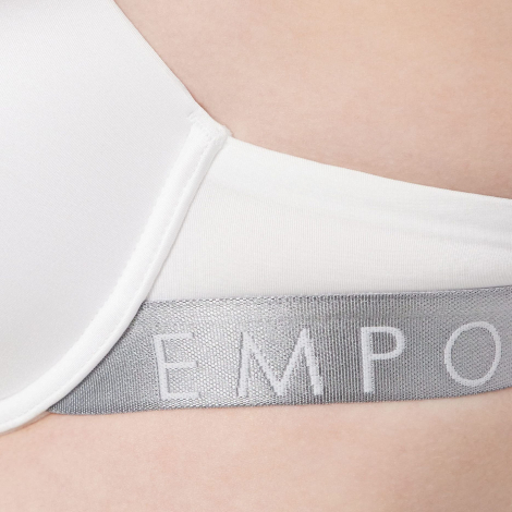 Базовий бюстгальтер Emporio Armani з логотипом 1159847840 (Білий 36C)