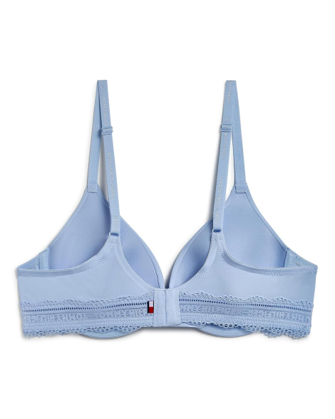 Бюстгальтер Tommy Hilfiger з мереживним оздобленням 1159848296 (Блакитний 34C)