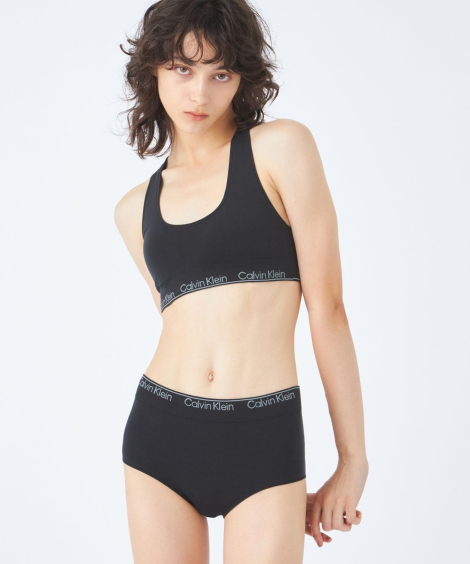 Эластичный бра-топ Calvin Klein бралетт 1159848637 (Черный L)