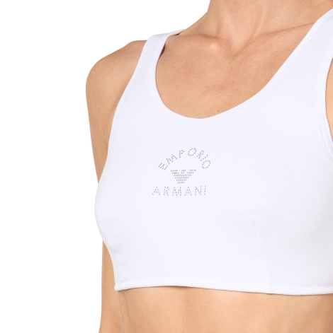 Женский бюстгальтер-топ Emporio Armani 1159849047 (Белый XL)