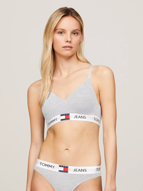 Женский бралетт Tommy Hilfiger топ 1159849107 (Серый L)