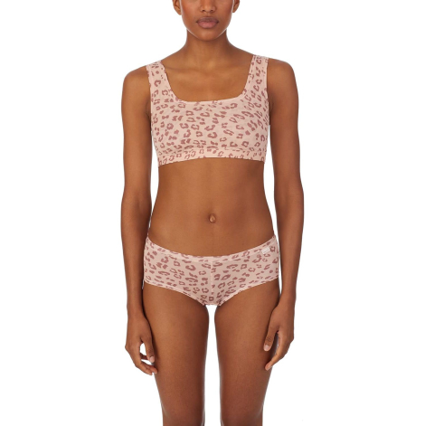 Бра-топ DKNY с принтом 1159849496 (Бежевый L)