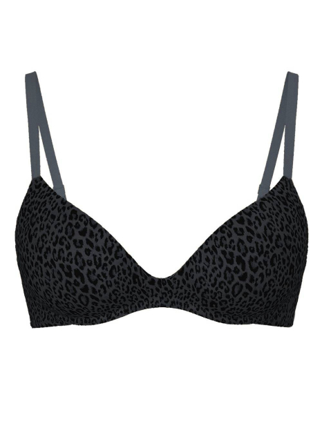 Бюстгальтер Push-Up Victoria's Secret с принтом 1159849833 (Леопардовый 40C)