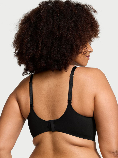 Гладкий бюстгальтер Push-Up Victoria's Secret 1159849840 (Черный 32A)