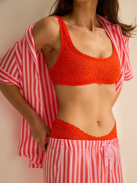 Кружевной бралетт Victoria's Secret 1159850239 (Оранжевый XS)