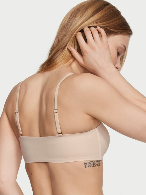 Жіночий бюстгальтер Victoria's Secret бандо 1159850894 (Бежевий XS)