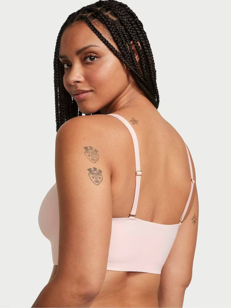 Бюстгальтер жіночий Victoria's Secret бандо 1159850895 (Рожевий S)