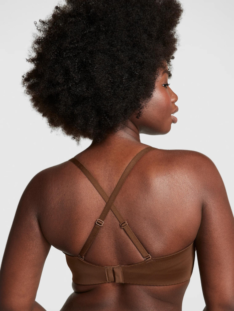 Бюстгальтер Push-Up Victoria's Secret PINK 1159850946 (Коричневий 32C)