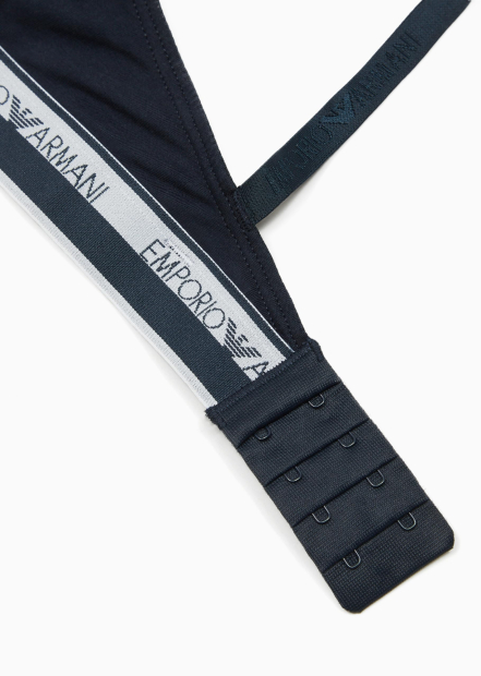 Бюстгальтер жіночий Emporio Armani триангл 1159851021 (Синій L)