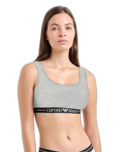 Бра-топ Emporio Armani бралетт 1159851056 (Сірий M)