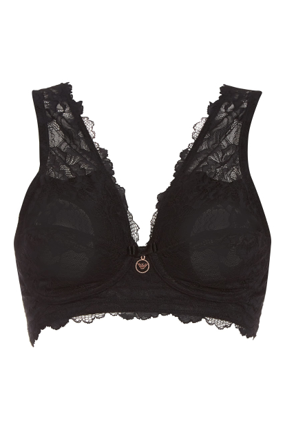 Жіночий мереживний браслет Emporio Armani 1159851564 (Чорний L)