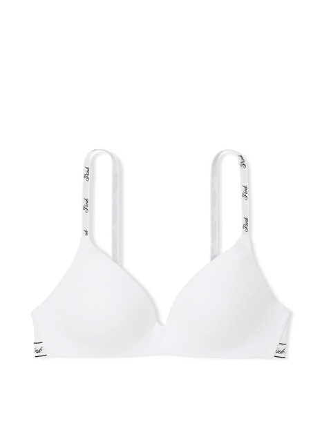 Базовий бюстгальтер Push-up Victoria's Secret Pink 1159852123 (Білий 34A)