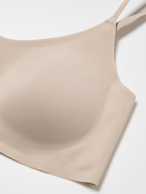 Безшовний бюстгальтер з технологією AIRism 1159853333 (Бежевий M)
