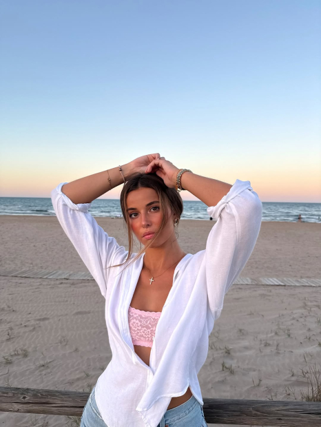 Мереживний браслет Victoria's Secret 1159853558 (Рожевий S)