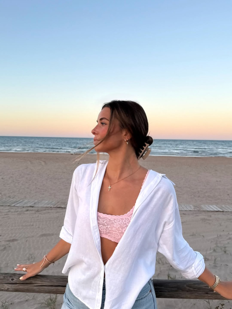 Мереживний браслет Victoria's Secret 1159853558 (Рожевий S)