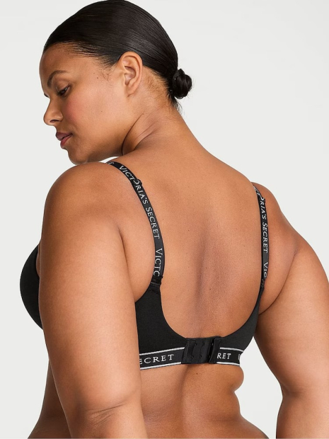 Базовый бюстгальтер Push-up Victoria's Secret 1159854759 (Черный 36B)