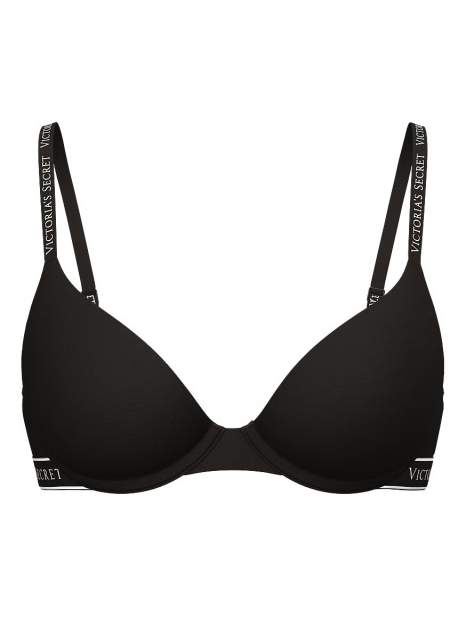 Базовый бюстгальтер Push-up Victoria's Secret 1159854757 (Черный 36C)