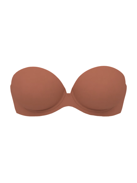 Гладкий бюстгальтер Push-Up Victoria's Secret 1159857614 (Коричневый 34A)