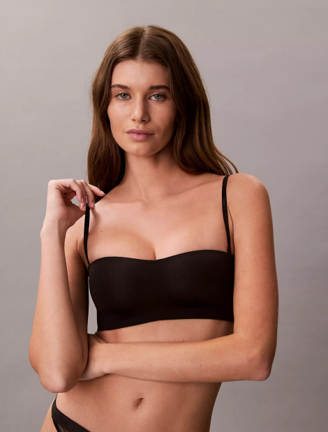 Бюстгальтер Calvin Klein бандо 1159856700 (Черный L)