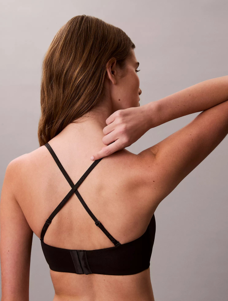 Бюстгальтер Calvin Klein бандо 1159856719 (Черный M)