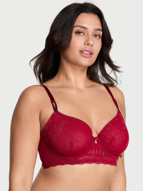 Бюстгальтер Victoria's Secret 1159857609 (Червоний 34B)