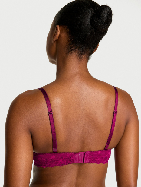Бюстгальтер Push-Up Victoria's Secret 1159857758 (Бордовий 32B)