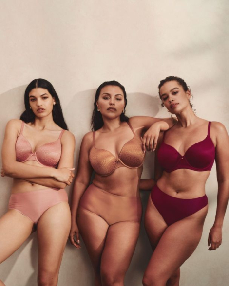 Бюстгальтер Victoria's Secret с узором 1159858322 (Коричневый 32C)