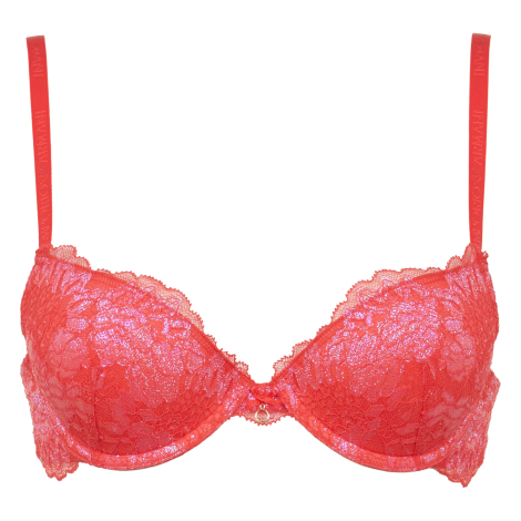 Кружевной бюстгальтер Push-up Emporio Armani 1159858086 (Розовый 34A)