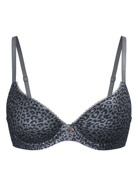 Бюстгальтер Victoria's Secret с принтом 1159858225 (Серый 36B)