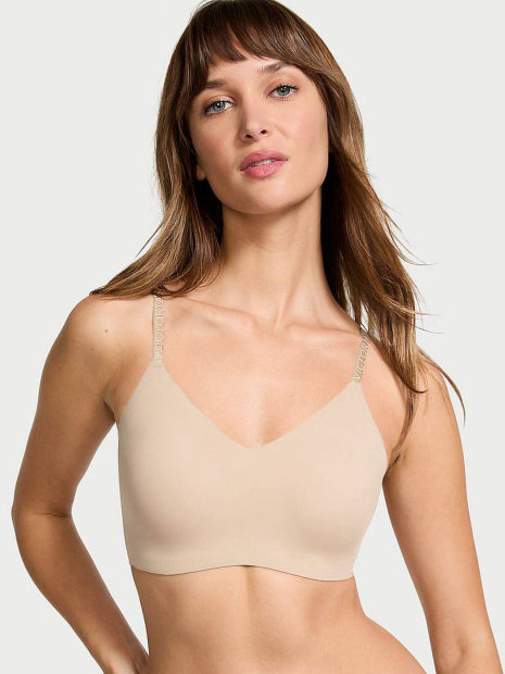 Бесшовный бюстгальтер Victoria's Secret 1159858354 (Молочный S)