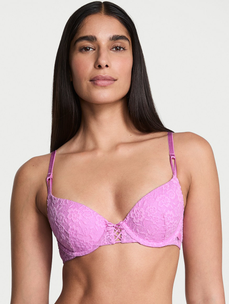 Мереживний бюстгальтер Victoria's Secret 1159858688 (Бэзовий 32C)