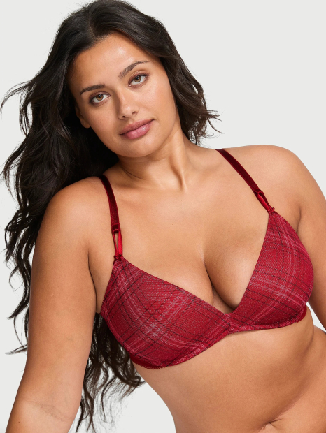 Жіночий бюстгальтер Push-Up Victoria's Secret 1159858801 (Червоний 32B)