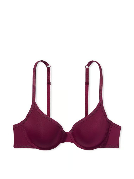 Гладкий бюстгальтер Victoria's Secret 1159858828 (Бордовый 36D)