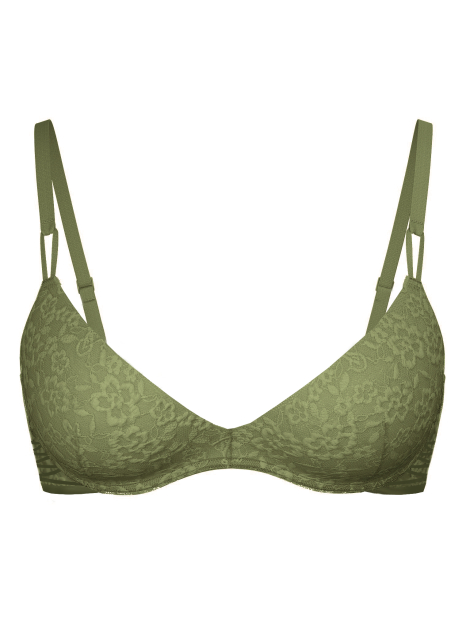 Женский бюстгальтер Push-Up Victoria's Secret с кружевом 1159859807 (Зеленый 40C)