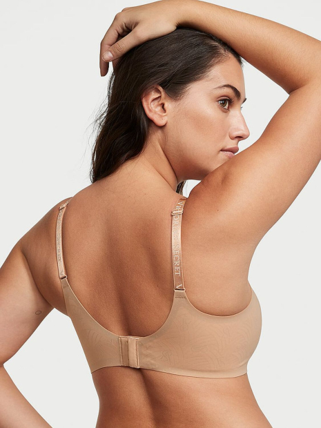 Бесшовный бюстгальтер Victoria's Secret 1159860884 (Бежевый XL)