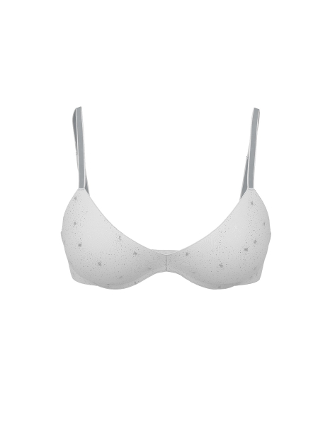Бюстгальтер Push-Up Victoria's Secret с принтом 1159861516 (Серый 36C)