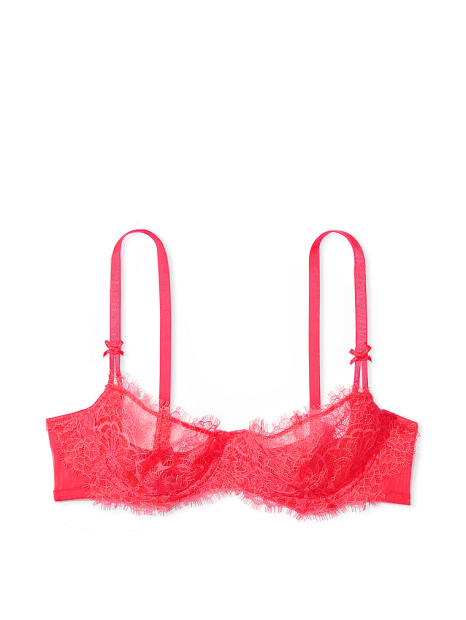 Мереживний бюстгальтер Victoria's Secret балконет 1159862761 (Рожевий 34C)