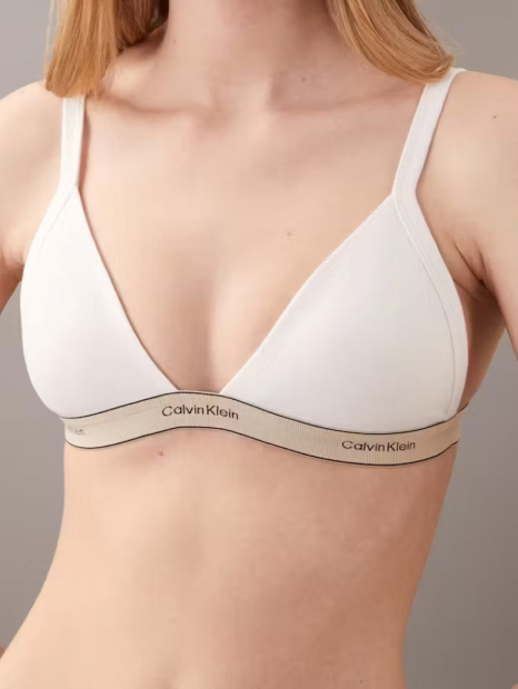 Бралетт Calvin Klein триангл 1159863085 (Белый L)
