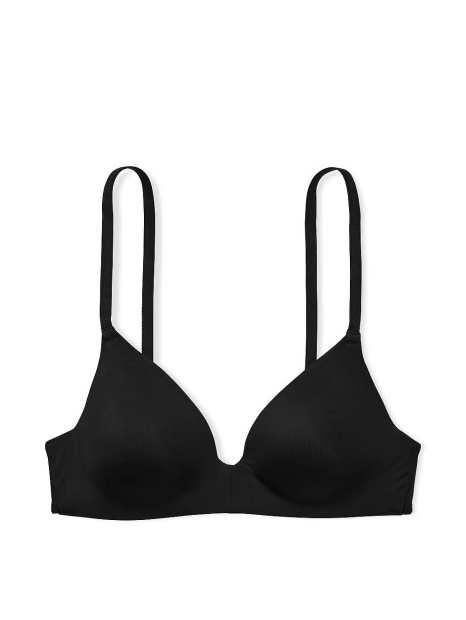 Бюстгальтер Victoria's Secret Pink лиф 1159863252 (Черный 36B)