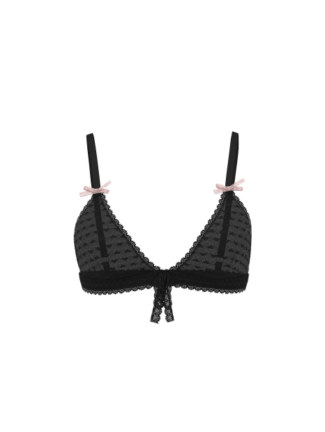 Бралетт Victoria's Secret триангл 1159863250 (Черный M)