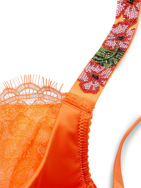 Корсет-бюст Victoria's Secret со стразами 1159863362 (Оранжевый 32B)