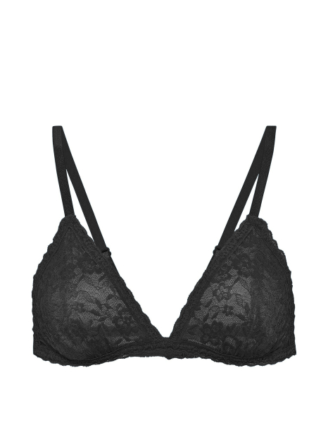 Мягкий кружевной бралетт Victoria's Secret 1159863388 (Черный L)