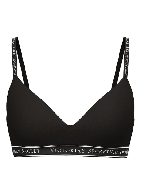 Бюстгальтер без косточек Victoria's Secret 1159863670 (Черный 40D)