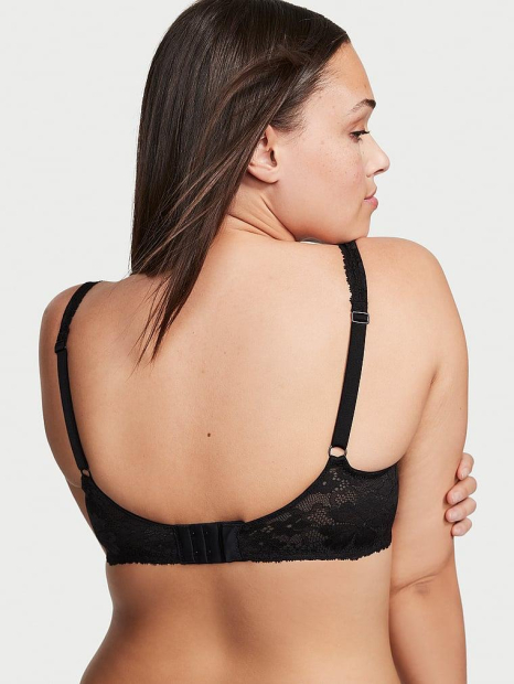 Кружевной бюстгальтер Victoria's Secret 1159863734 (Черный 34C)