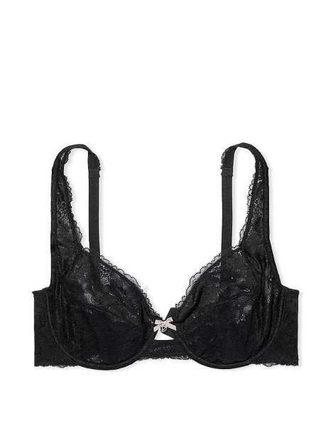 Кружевной бюстгальтер Victoria's Secret 1159863734 (Черный 34C)