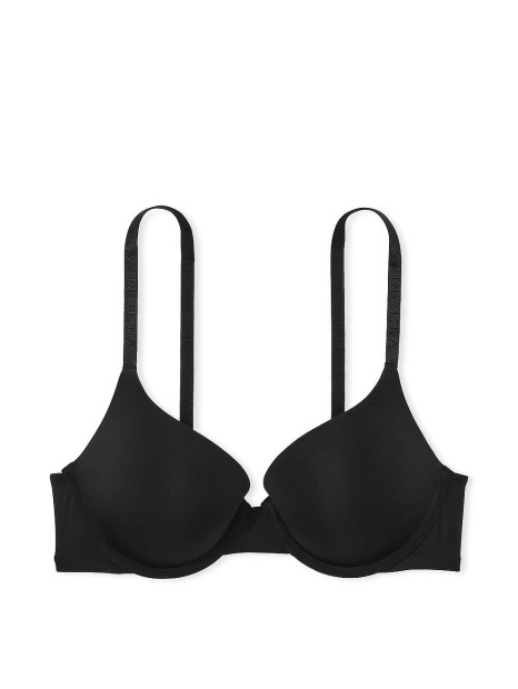 Гладкий бюстгальтер Push-Up Victoria's Secret 1159863781 (Черный 36A)