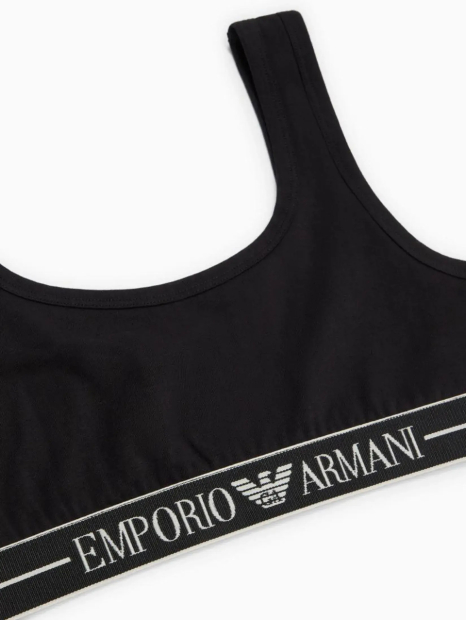 Бра-топ Emporio Armani бралетт 1159863980 (Чорний L)