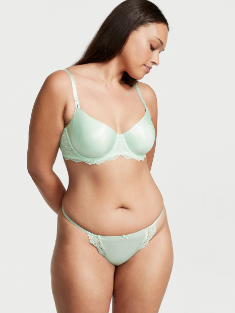 Бюстгальтер Victoria's Secret с блеском 1159864621 (Салатовый 34B)