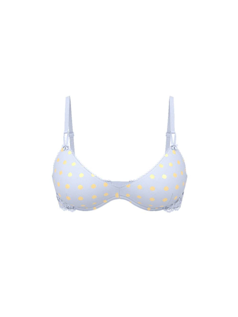Сетчатый бюстгальтер Push-up Victoria's Secret 1159864802 (Голубой 32A)