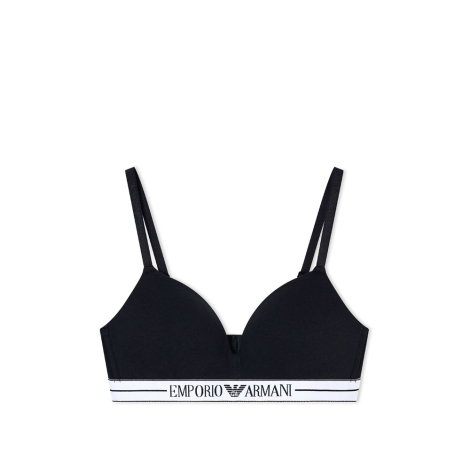 Женский бюстгальтер Emporio Armani с логотипом 1159864992 (Черный XL)
